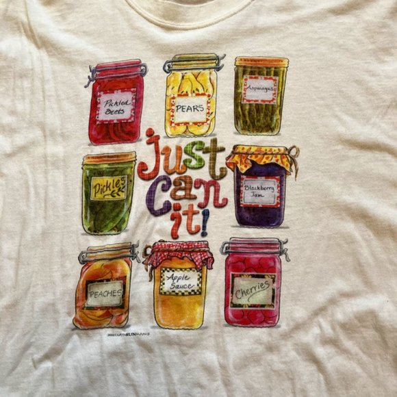 Just Can It! T Shirt - Picture 2 of 3